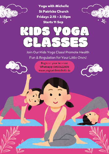 Yoga with Michelle - Kids Yoga Greystones logo